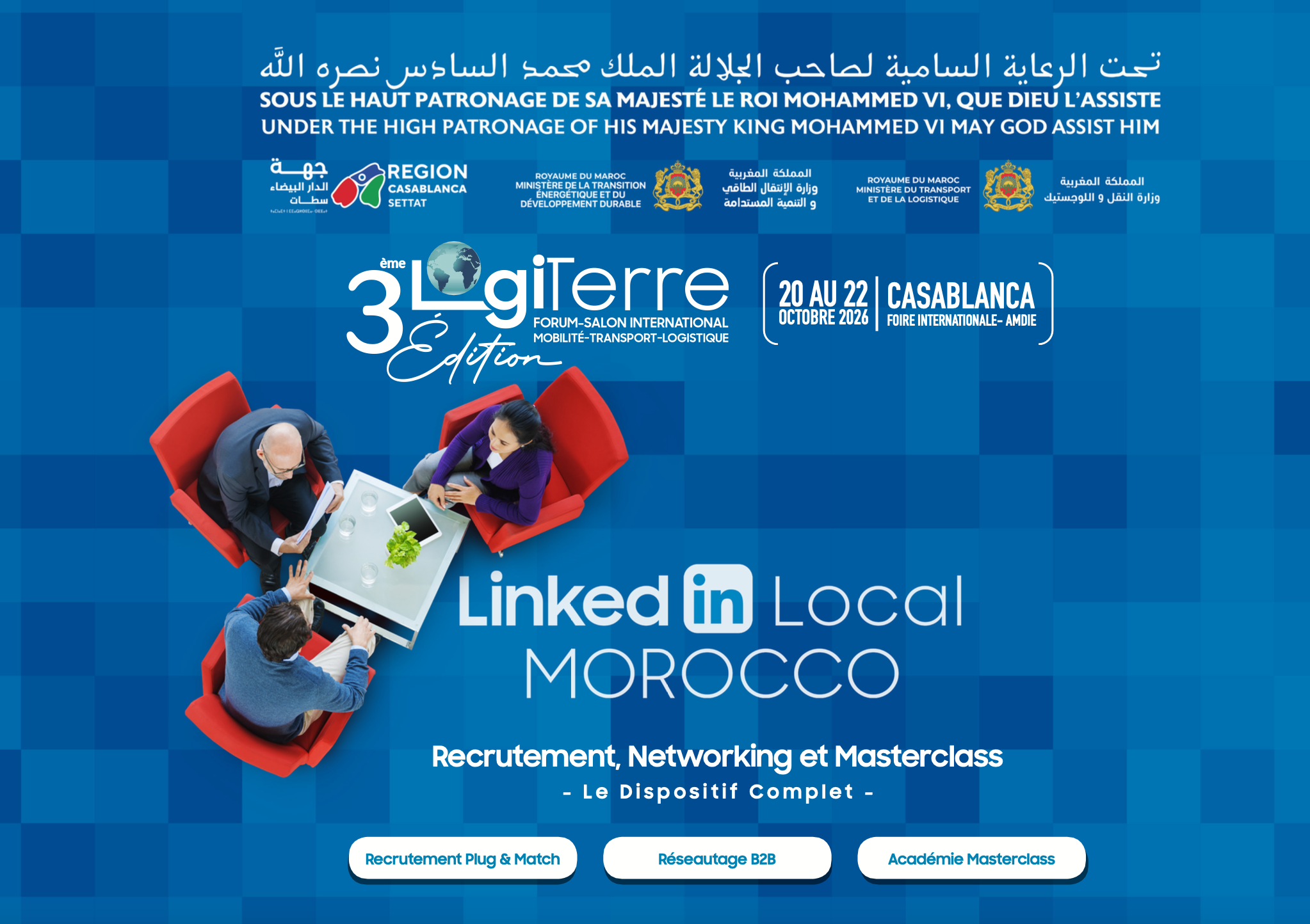 LinkedIn Local Morocco & LogiTerre 2026 — 3ème Édition
