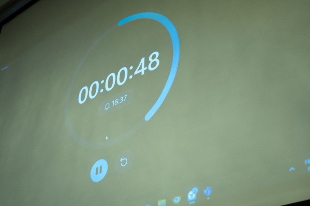 Timer speed meeting